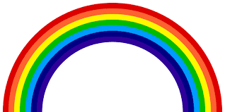 picture of rainbow colors in order