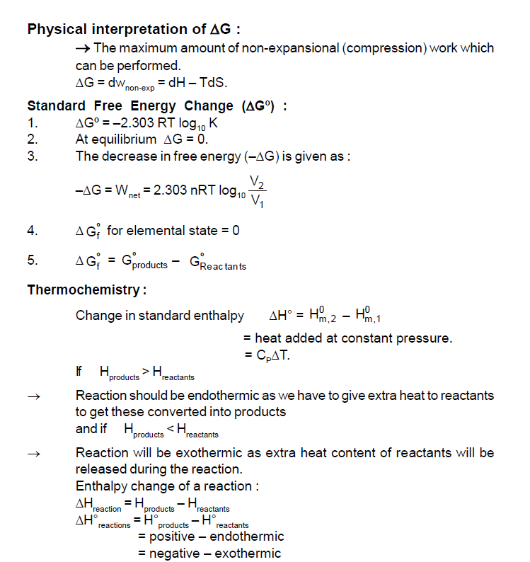 THERMODYNAMICS all Important Formula in PDF