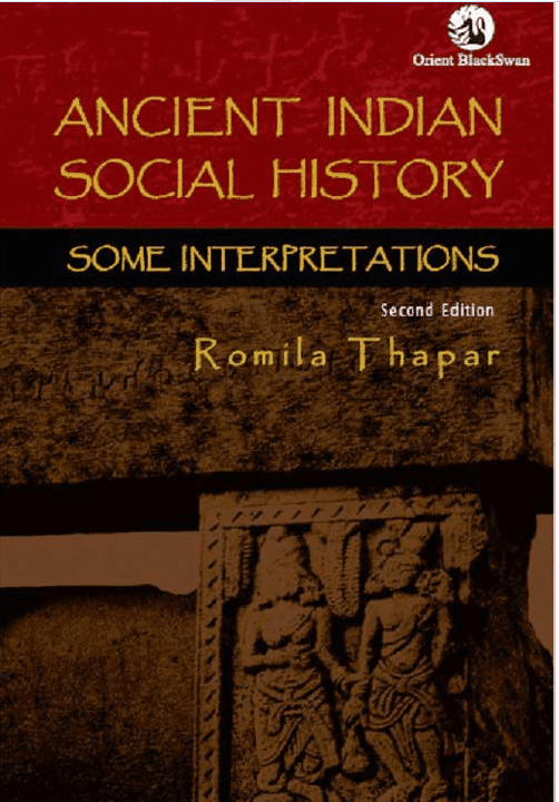 Ancient Indian History by Romila Thapar PDF Download