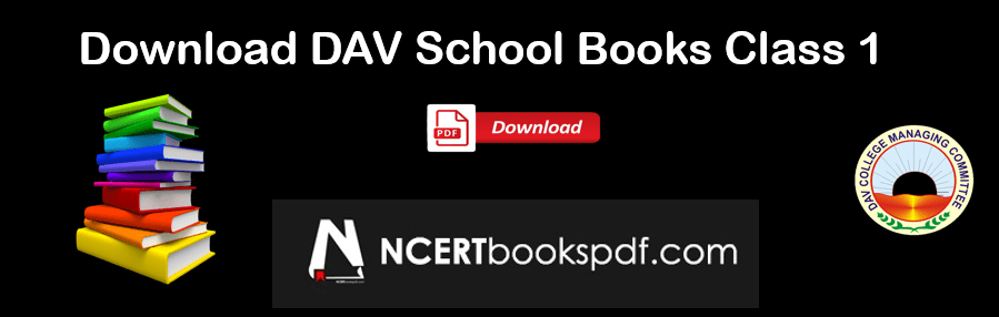 [Complete Books]DAV School Books for Class 1 PDF Download