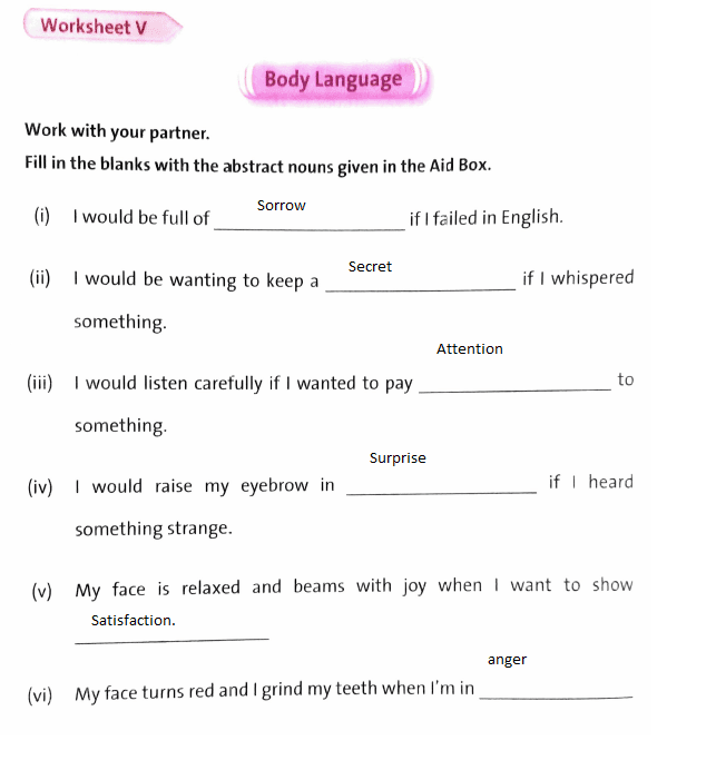 Noun Question Answers | DAV Class 5 English Practice Book Chapter 1 Solutions