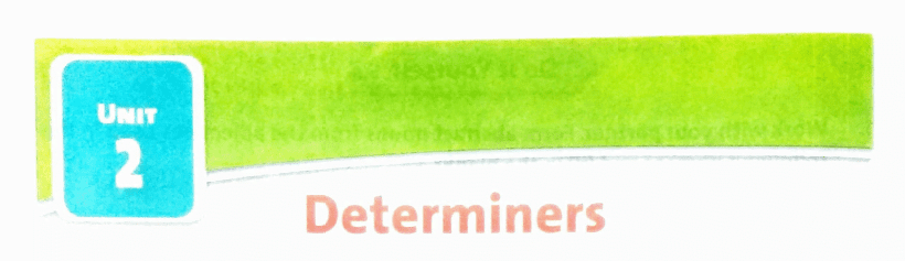 DAV class 5 Determiners Questions & Answers