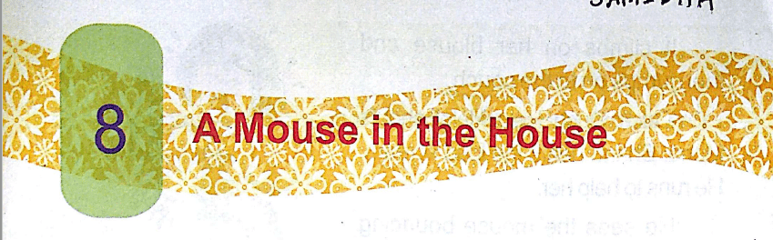A Mouse In The House class- 2 DAV My English Reader Solutions.