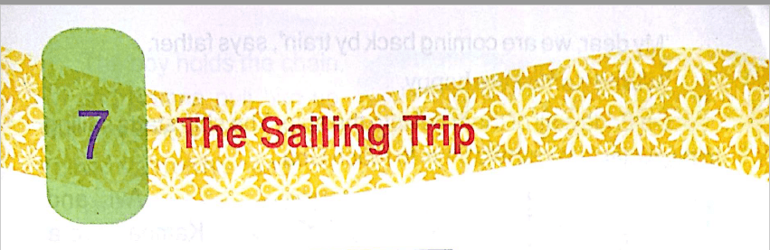 The Sailing Trip class- 2 DAV My English Reader Solutions