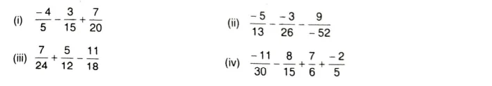 Chapter 2 | Operations On Rational Numbers | Class-7 DAV Secondary Mathematics