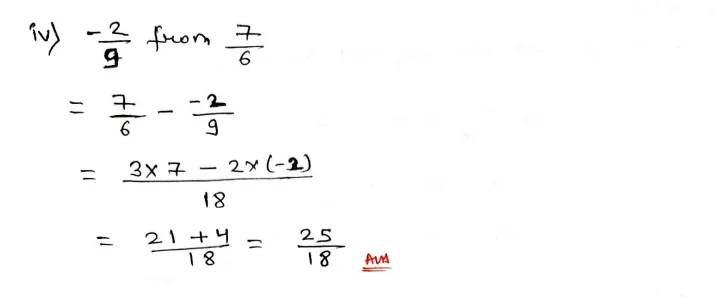 Chapter 2 | Operations On Rational Numbers | Class-7 DAV Secondary Mathematics