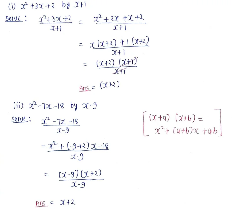 Chapter 8 | Polynomials | Class-8 DAV Secondary Mathematics