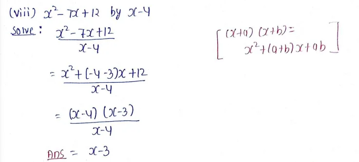 Chapter 8 | Polynomials | Class-8 DAV Secondary Mathematics