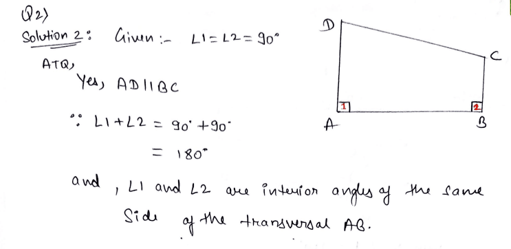 Chapter 10 | Parallel Lines | Class-8 DAV Secondary Mathematics