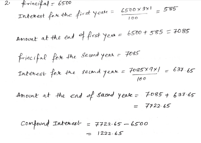 Chapter 6 | Compound Interest | Class-8 DAV Secondary Mathematics