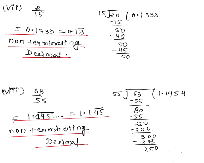 Chapter 3 | Rational Numbers as Decimals | Class-7 DAV Secondary Mathematics