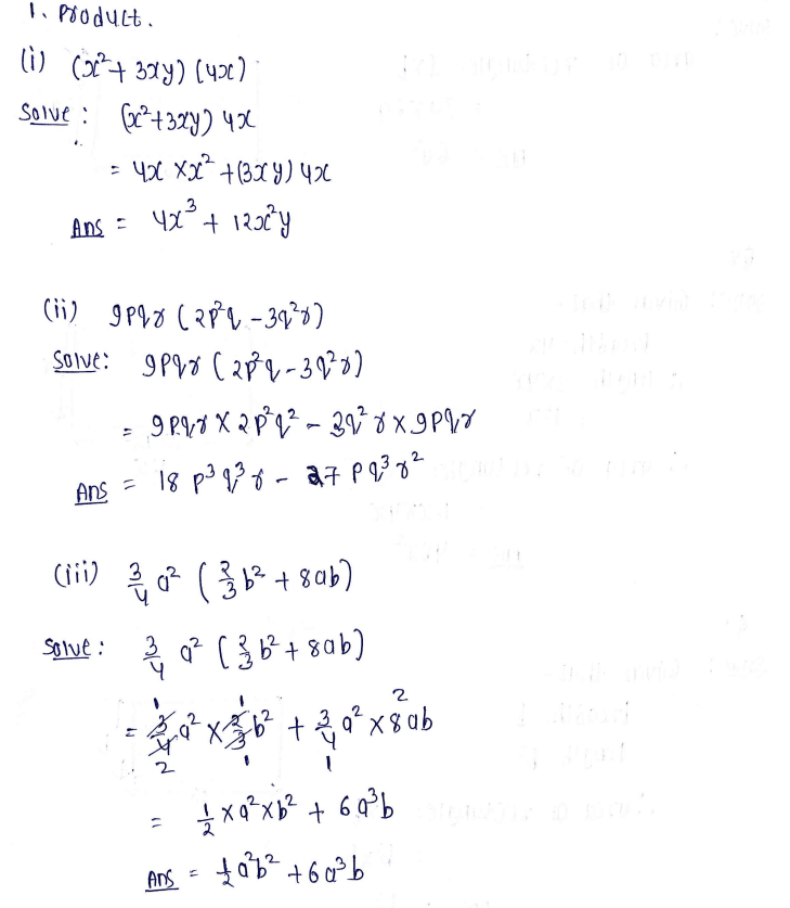 Chapter 6 | Algebraic Expressions | Class-7 DAV Secondary Mathematics
