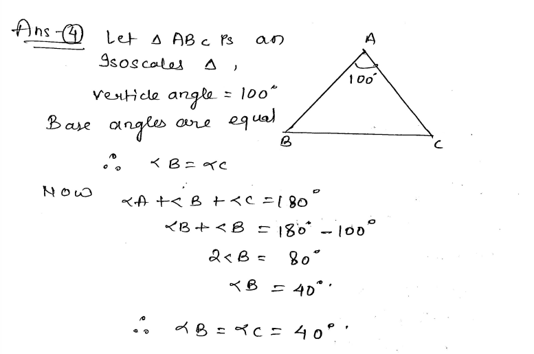 Chapter 8 | Triangle and Its Properties | Class-7 DAV Secondary Mathematics