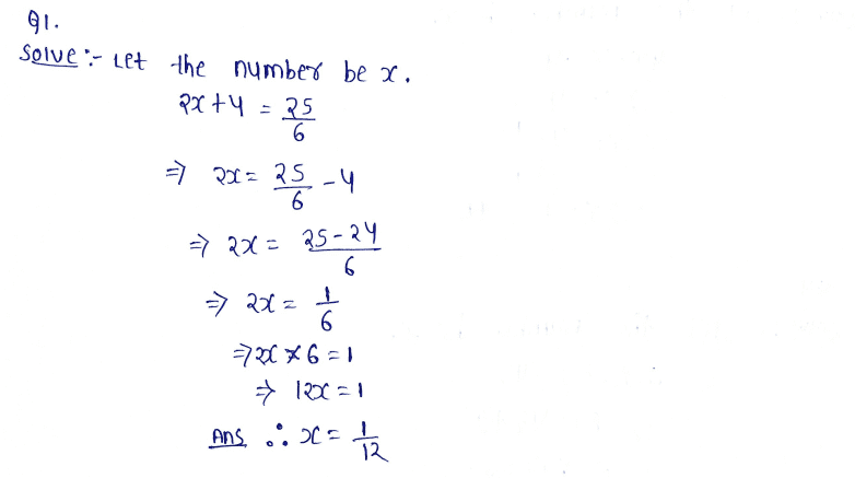 Chapter 7 | Linear Equations in One Variable | Class-7 DAV Secondary Mathematics