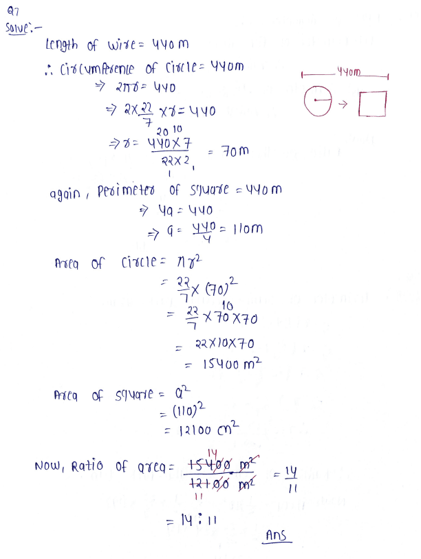 Chapter 11 | Perimeter and Area | Class-7 DAV Secondary Mathematics