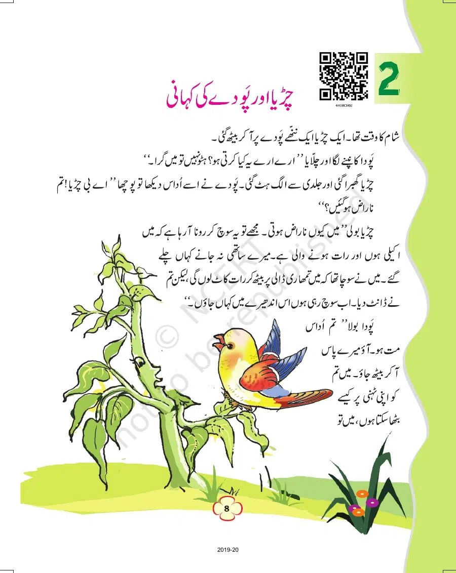 Class 4 Urdu Ibtedai Urdu Chapter 2