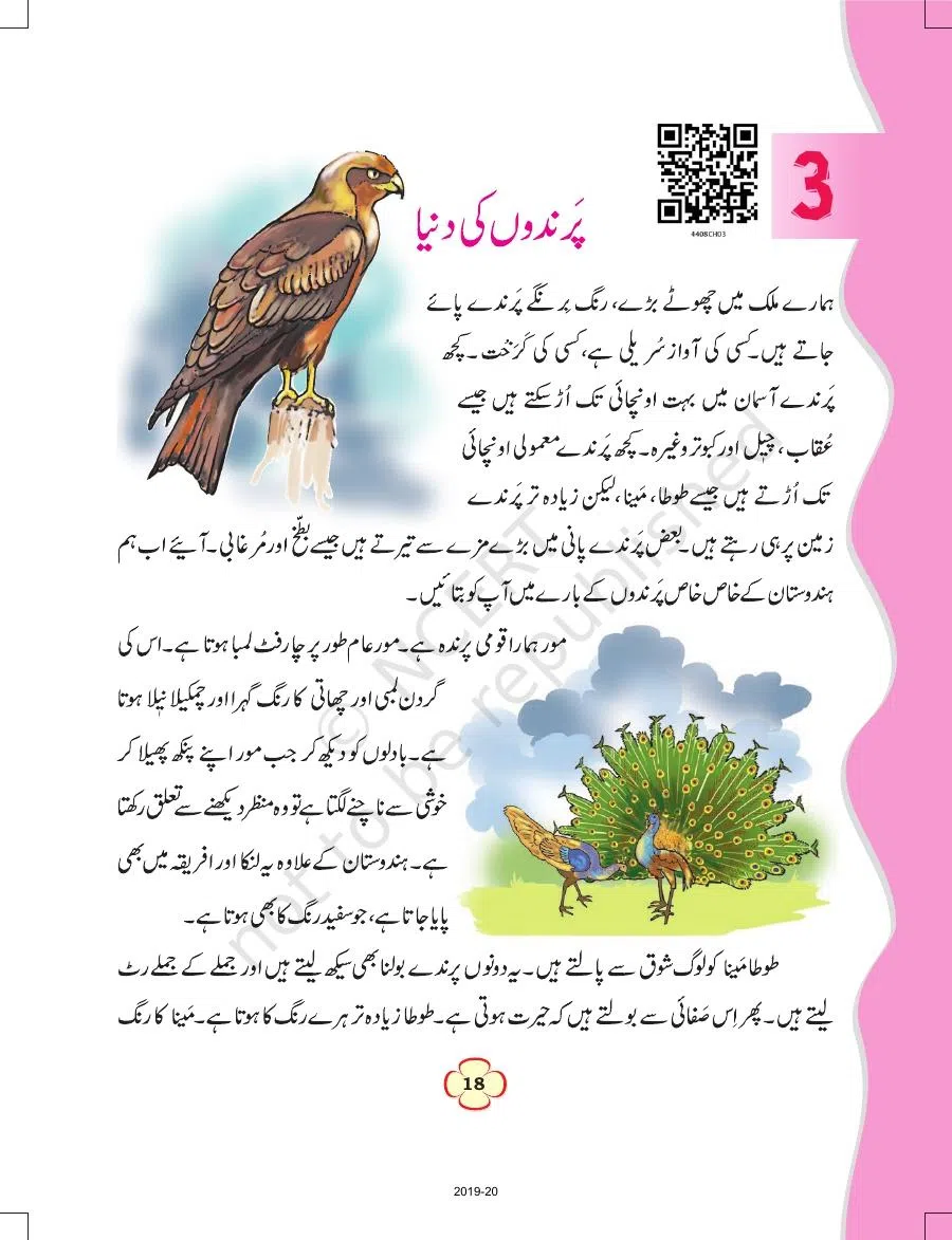 Class 4 Urdu Ibtedai Urdu Chapter 3