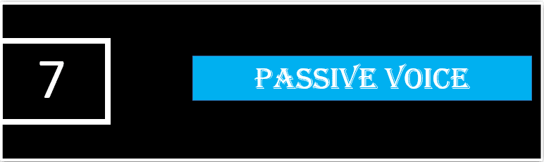 Passive Voice Question Answers | DAV Class 7 English Practice Book Chapter 7 Solutions