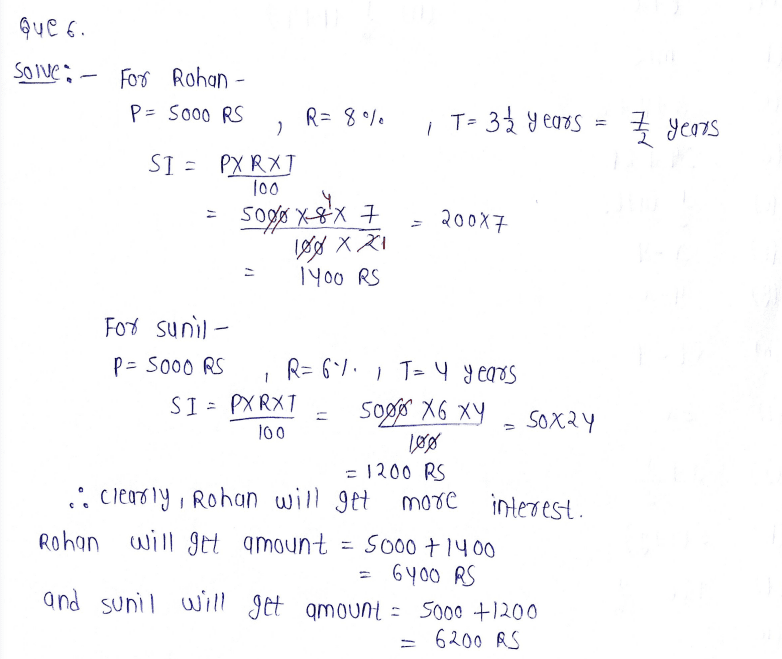 Chapter 5 | Percentage and Its Applications | Class-6 DAV Secondary Mathematics |