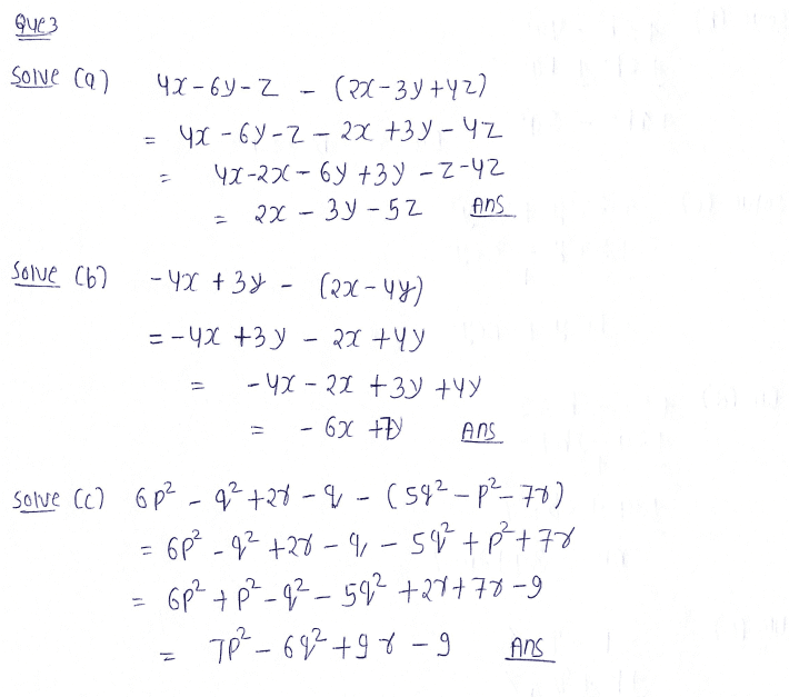 Chapter 6 | Introduction To Algebra | Class-6 DAV Secondary Mathematics