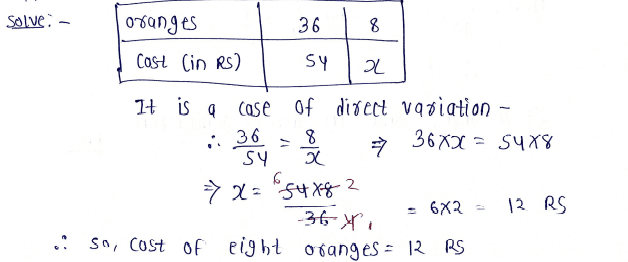 Chapter 4 | Direct And Inverse Variation | Class-8 DAV Secondary Mathematics