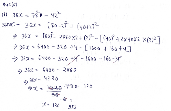 Chapter 7 | Algebraic Identities | Class-8 DAV Secondary Mathematics