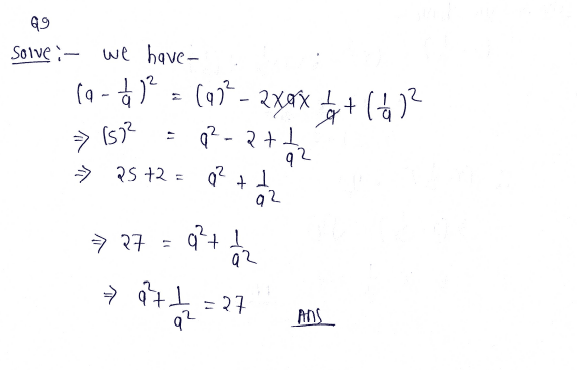 Chapter 7 | Algebraic Identities | Class-8 DAV Secondary Mathematics