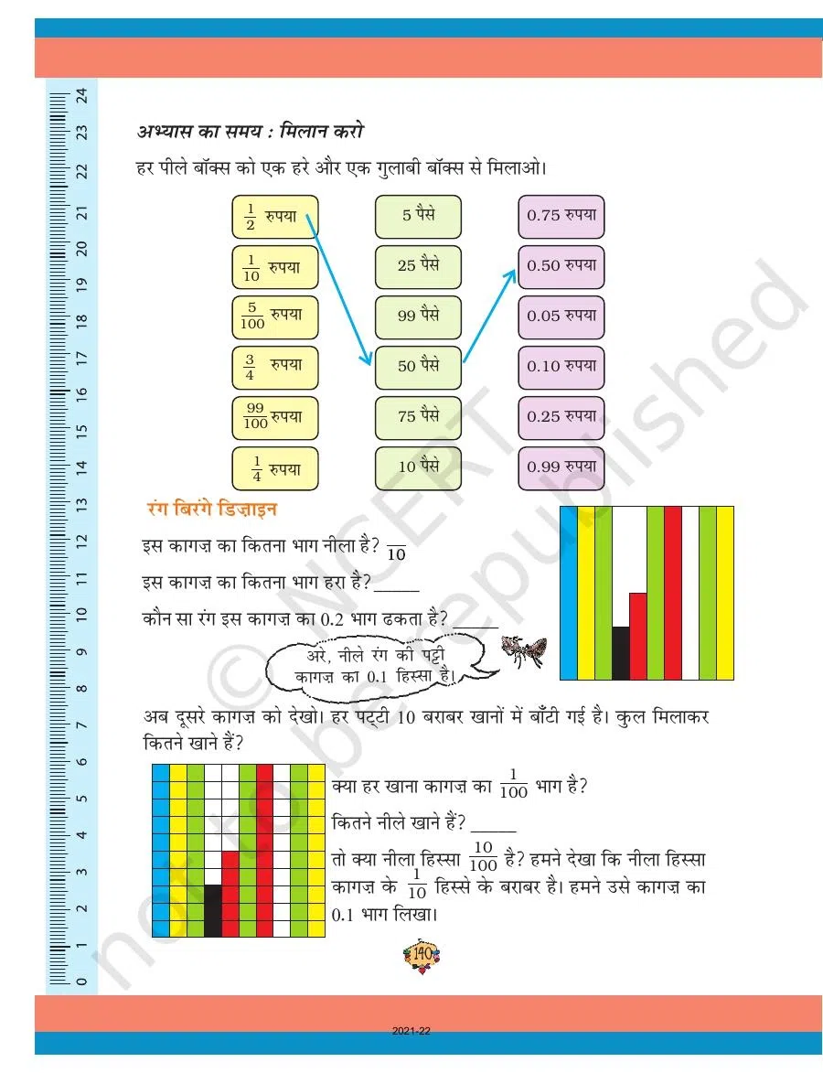 Class 5 Ganit Chapter 10 दसवाँ और सौवाँ भाग