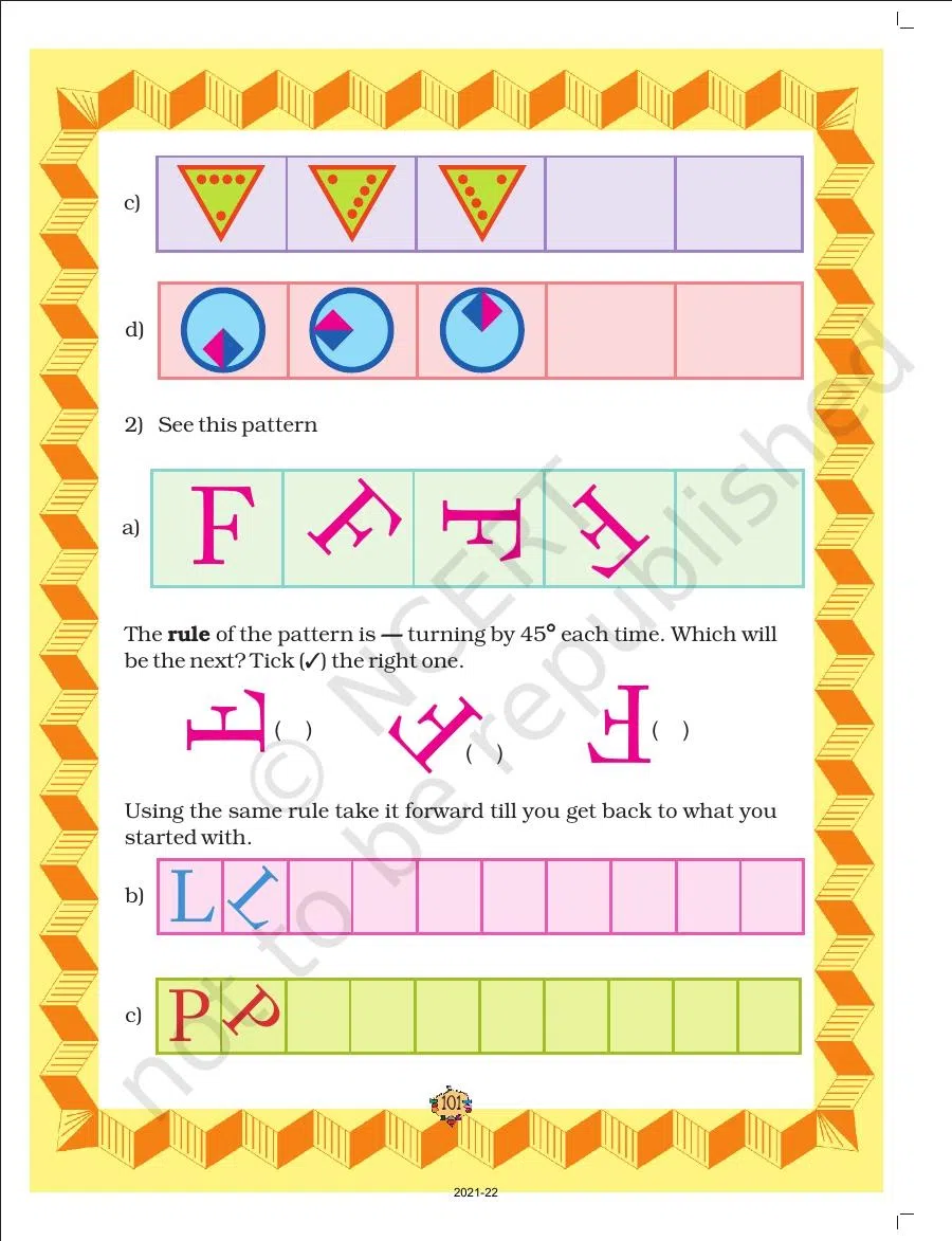 Class 5 Maths Chapter 7 Can You See the Pattern?