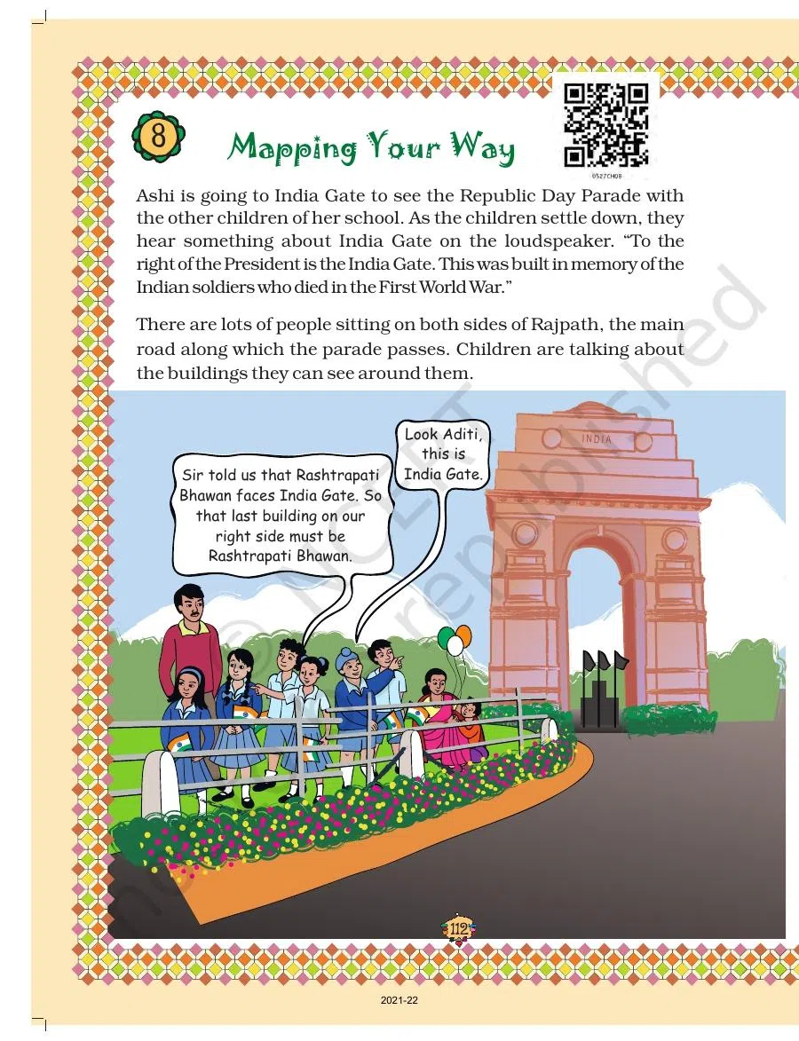 Class 5 Maths Chapter 8 Mapping Your Way