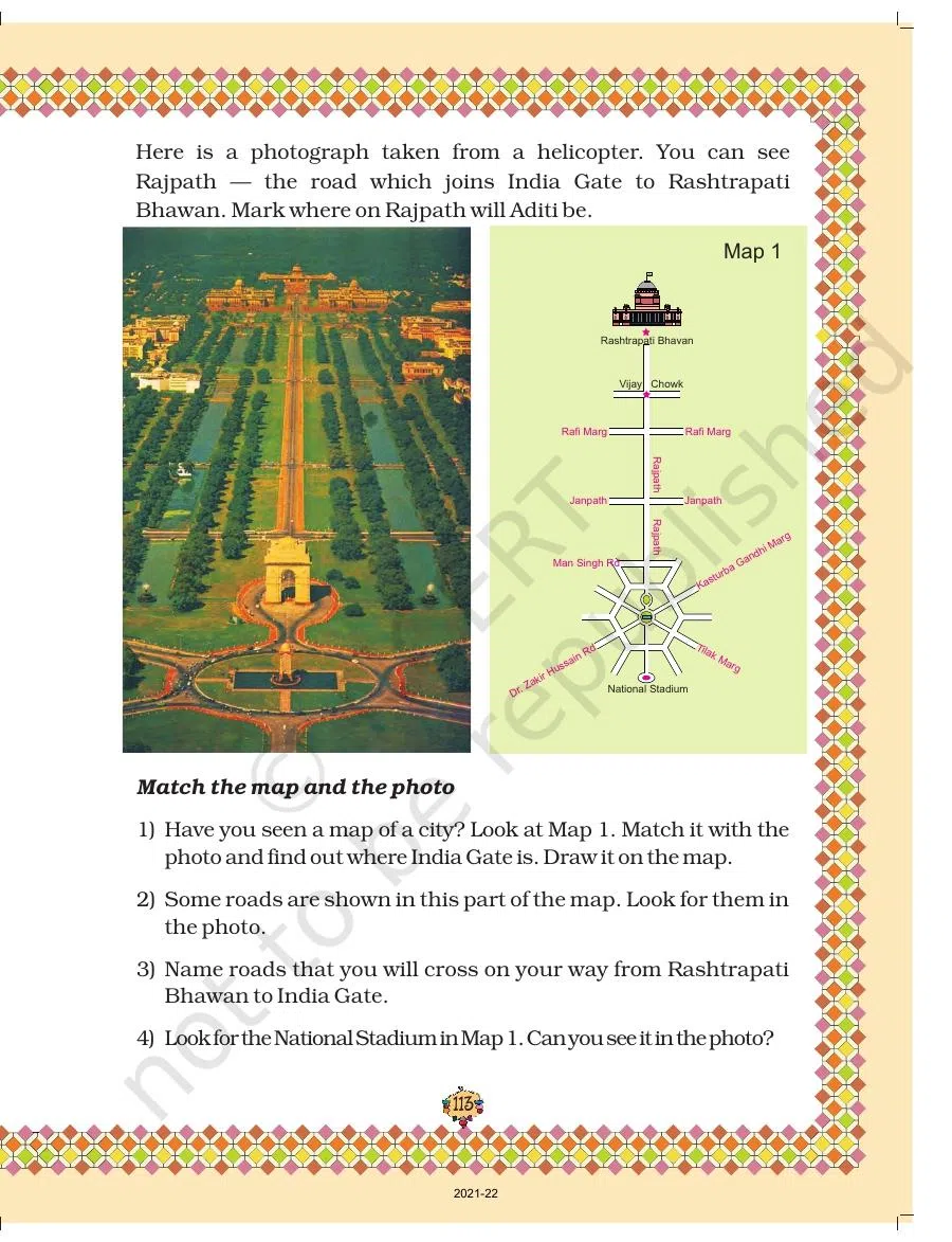 Class 5 Maths Chapter 8 Mapping Your Way