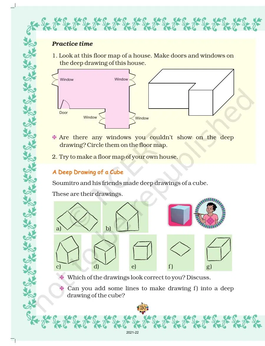 Class 5 Maths Chapter 9 Boxes and Sketches