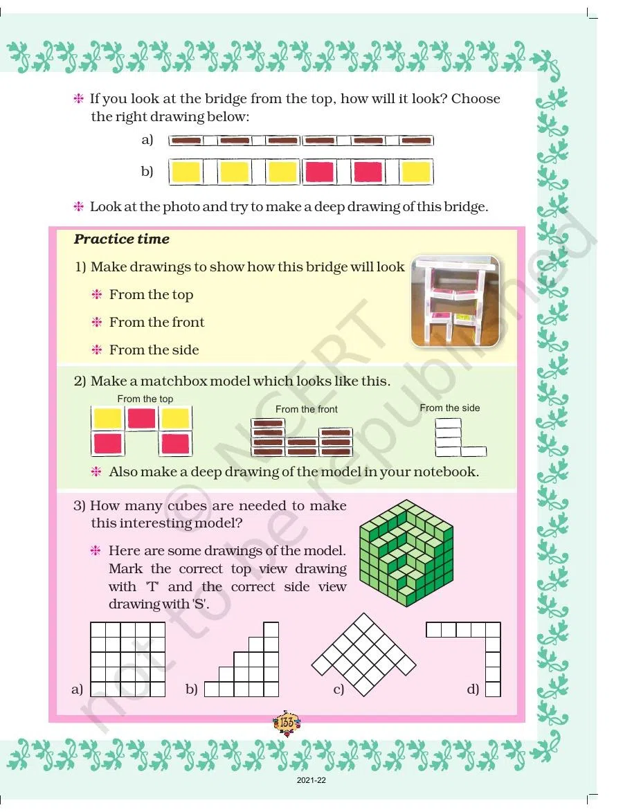 Class 5 Maths Chapter 9 Boxes and Sketches