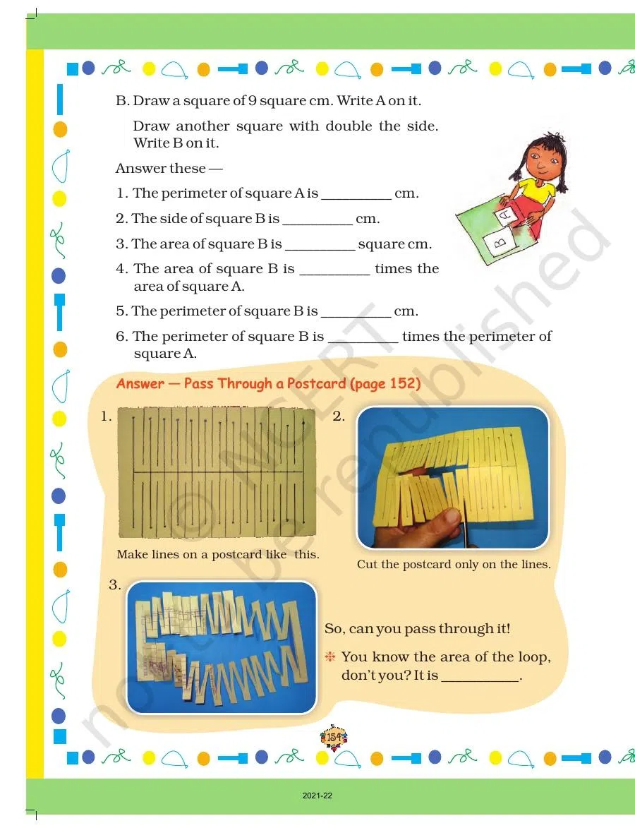 Class 5 Maths Chapter 11 Area and its Boundary