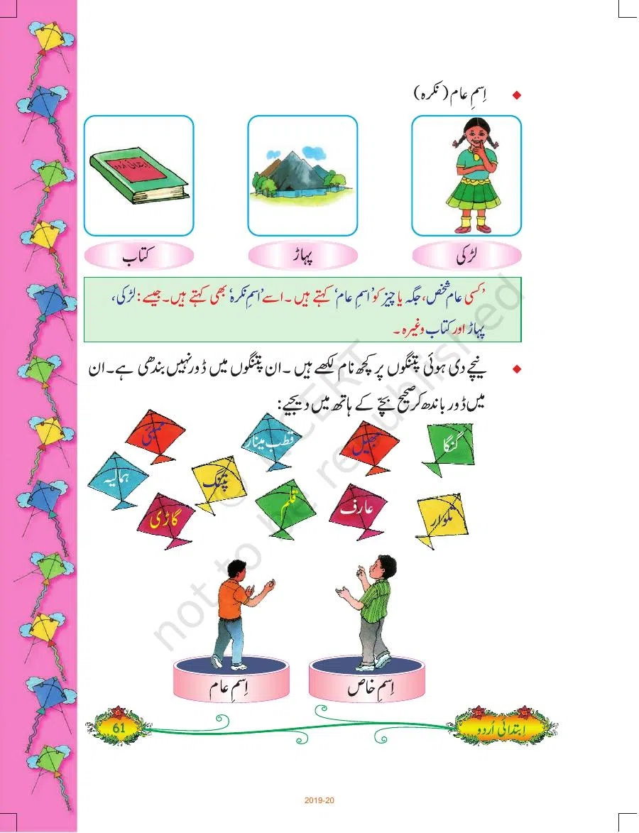 Class 5 Urdu Ibtedai Urdu Class-V Chapter 7