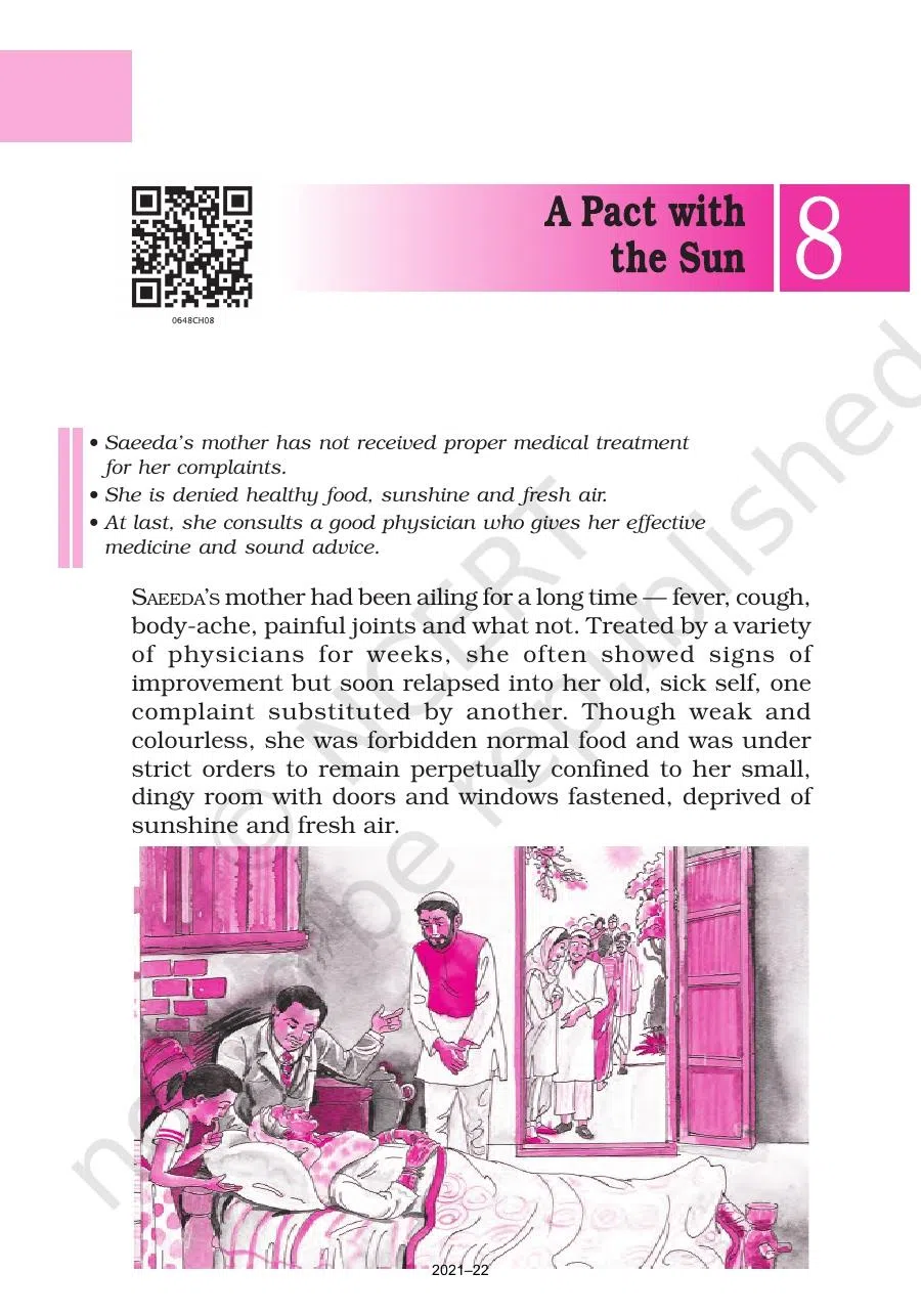 Class 6 English A Pact With The Sun Chapter 8 A Pact with the Sun