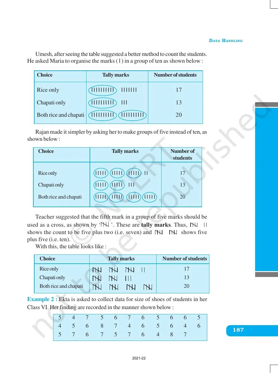 Class 6 Maths Chapter 9