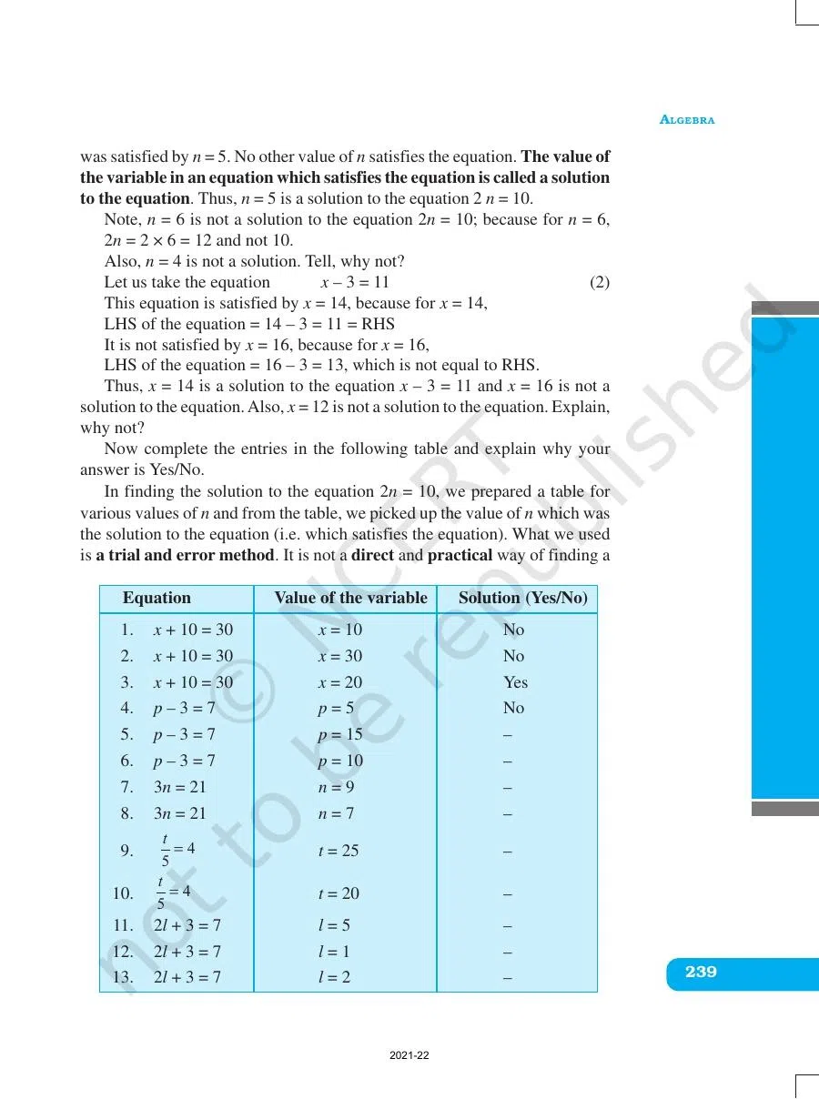 Class 6 Maths Chapter 11