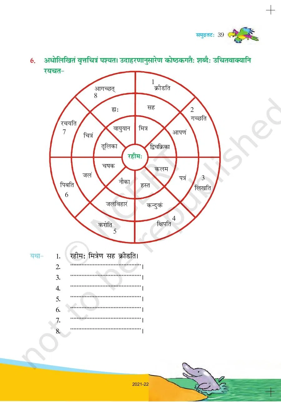 Class 6 Sanskrit Ruchira Chapter 6