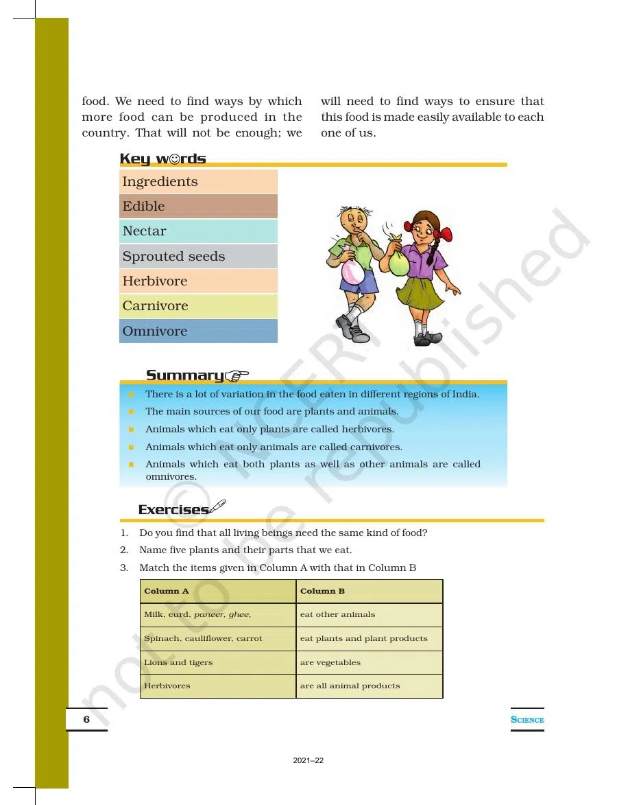 Class 6 Science Science Chapter 1