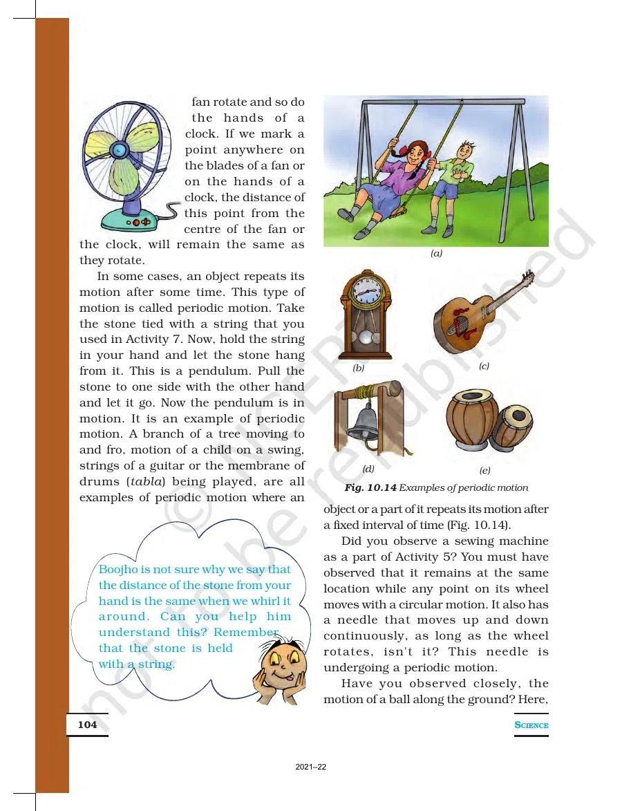 Class 6 Science Chapter 10