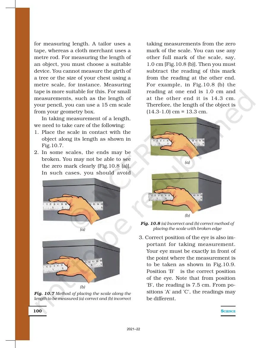 Class 6 Science Chapter 10