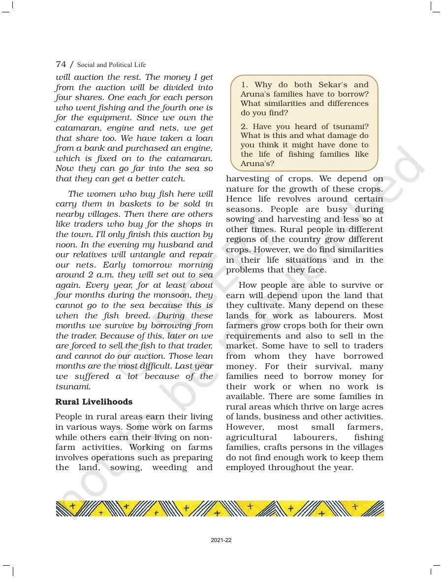 Class 6 SST Social And Political Life Chapter 8