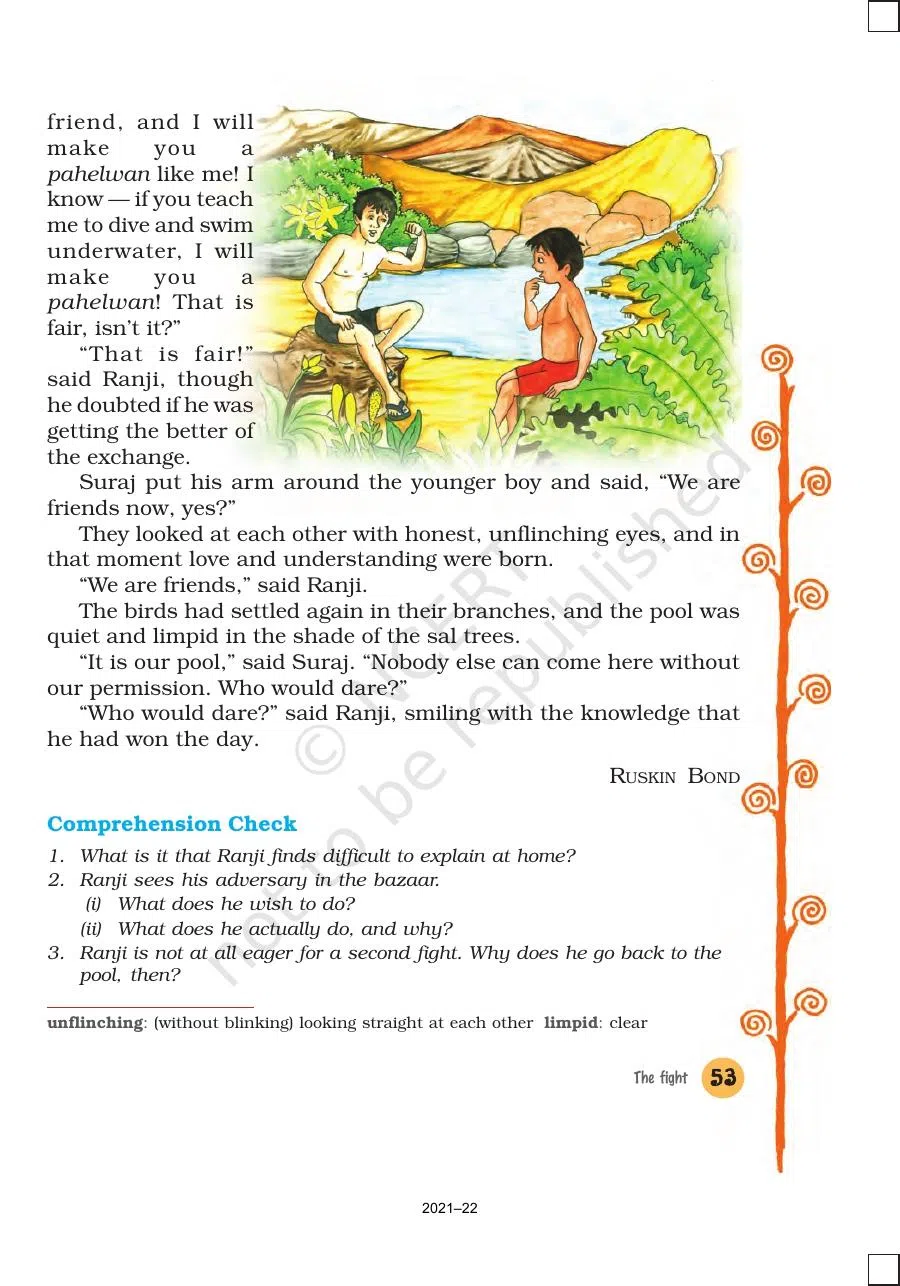 Class 8 English It So Happend Chapter 6