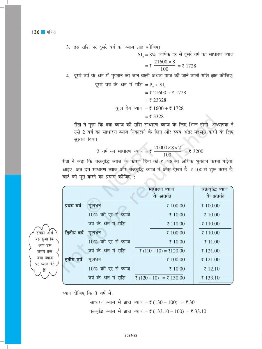Class 8 Maths in Hindi Chapter 8