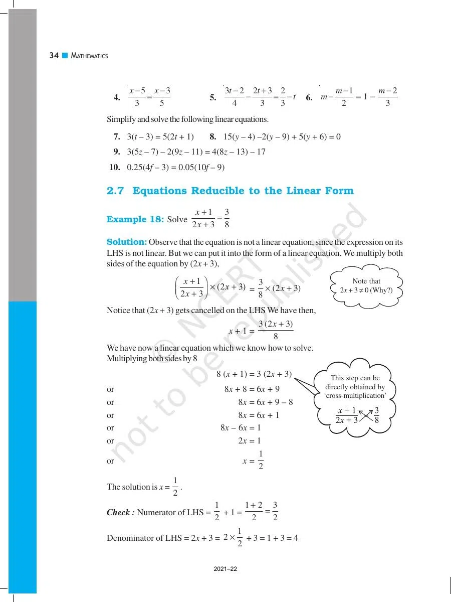 Class 8 Maths Chapter 2