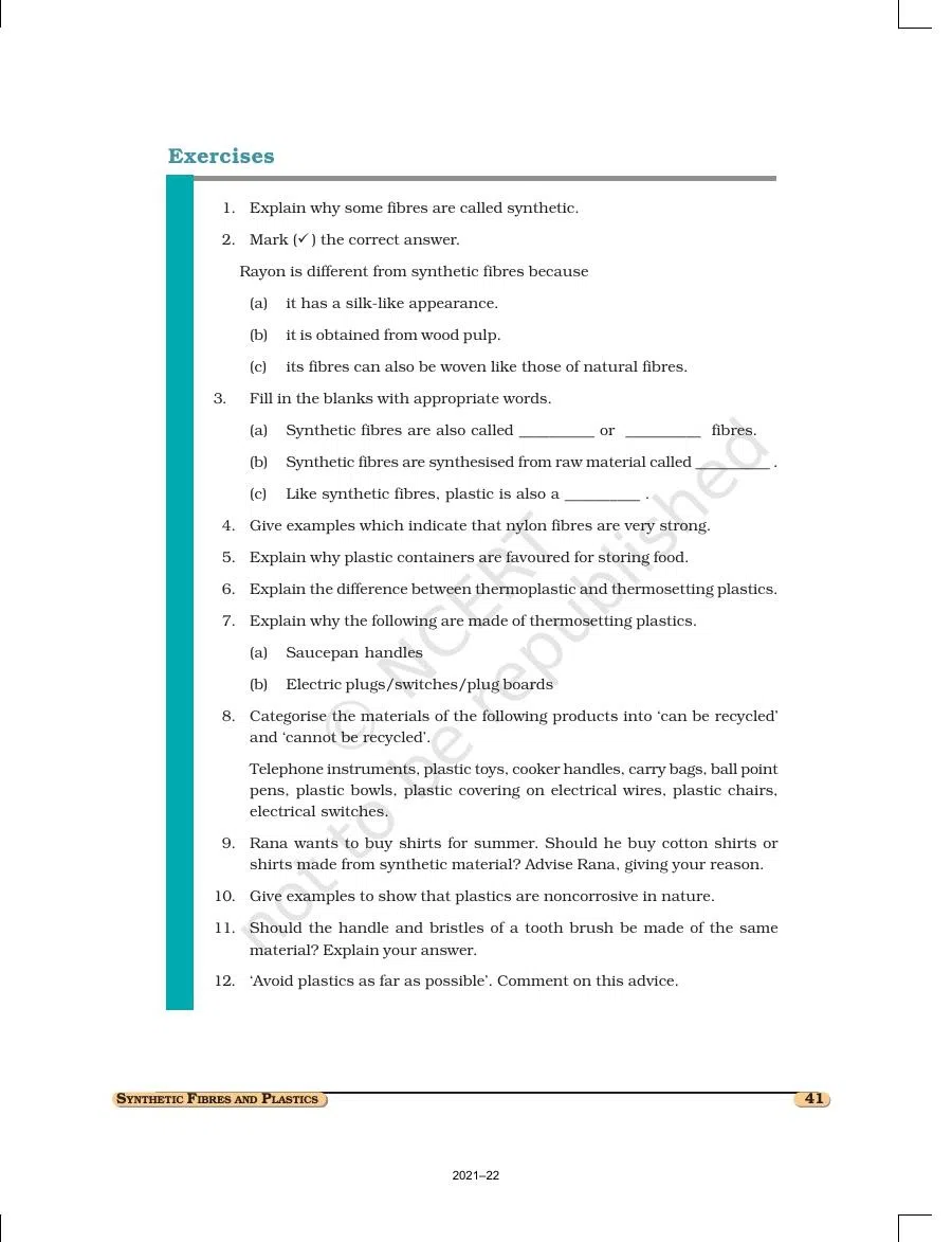 Class 8 Science Chapter 3