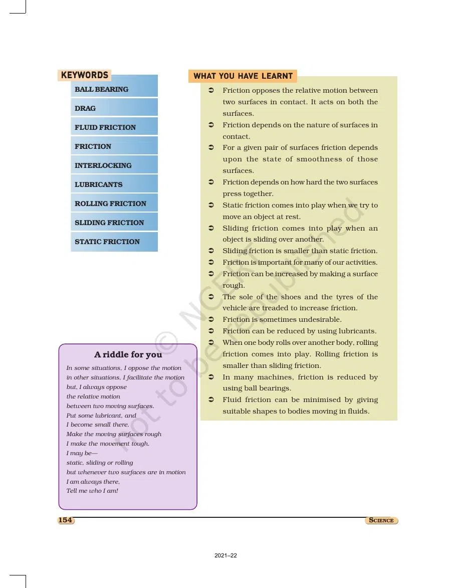 Class 8 Science Chapter 12