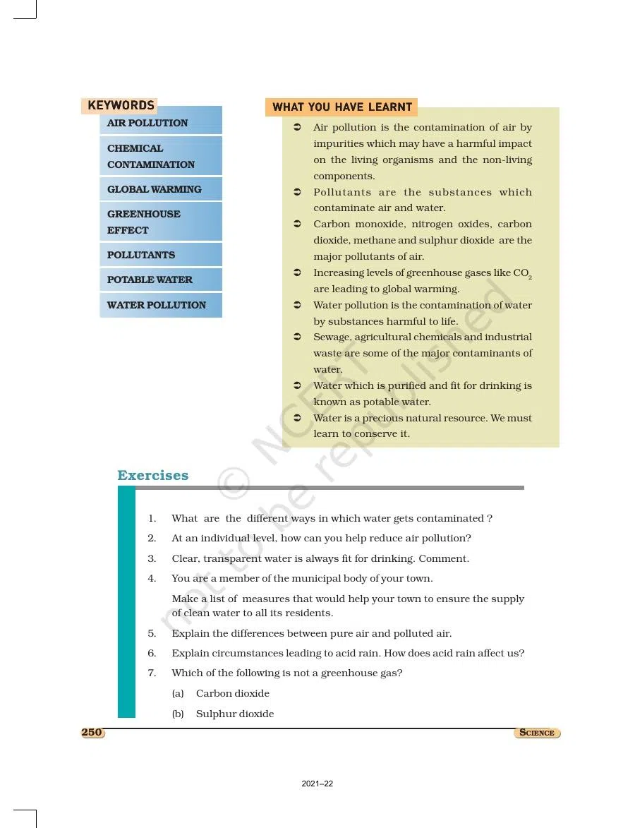 Class 8 Science Chapter 18