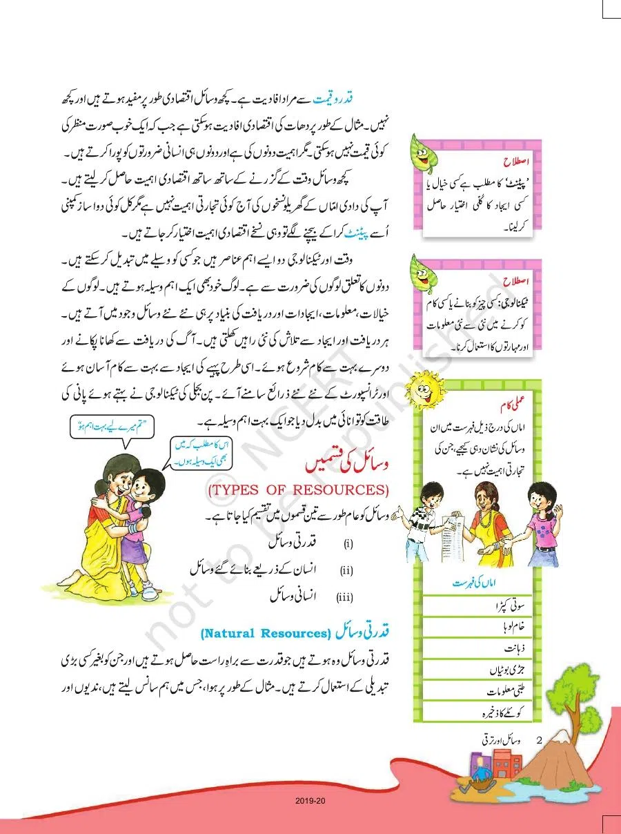 Class 8 Geography in Urdu Medium Chapter 1